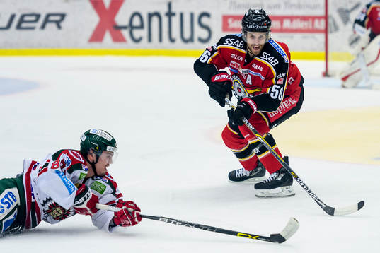 Frölundas Andreas Johnson och Luleås Jonathan Sigalet