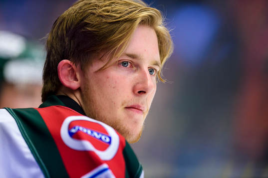 Frölundas målvakt Victor Brattström