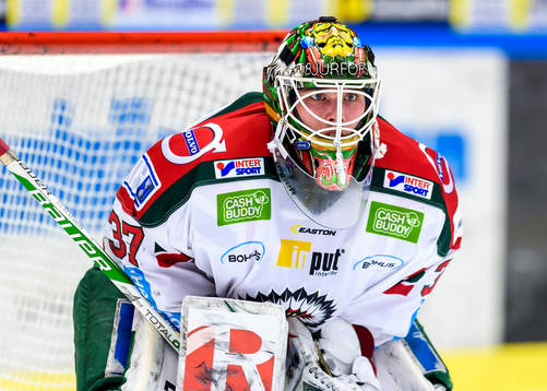 Frölundas målvakt Johan Gustafsson