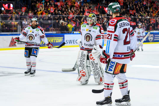 Frölunda spelarna deppar