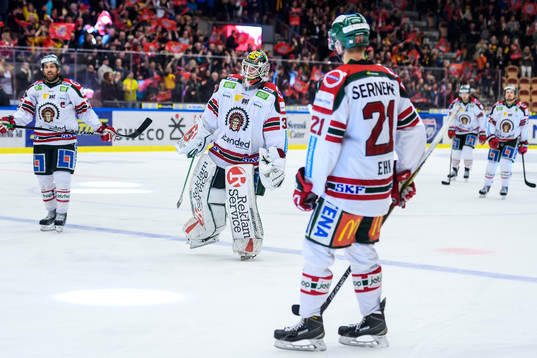 Frölunda spelarna deppar