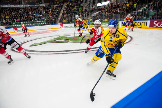 Sveriges Filip Sandberg och Schweizs Dominik Schlumpf