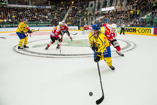 Sveriges Mattias Tedenby och Schweizs Reto Schäppi