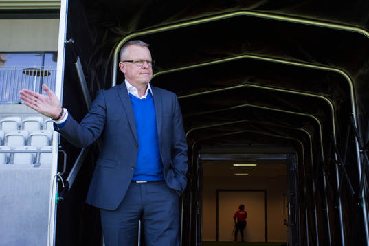 under fotbollsmatchen i Allsvenskan mellan Häcken och IFK