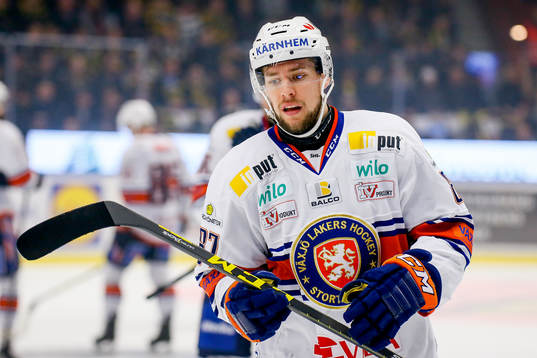 Växjös Robert Rosén deppar
