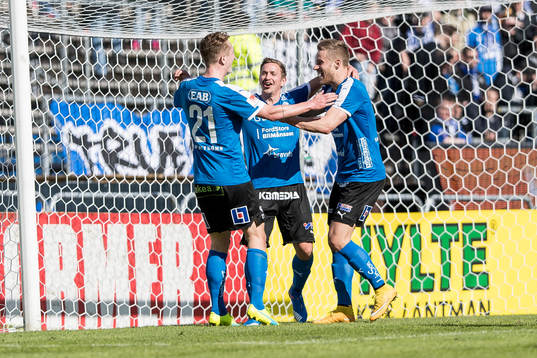 Halmstads Andreas Bengtsson, Fredrik Olsson och Alexander