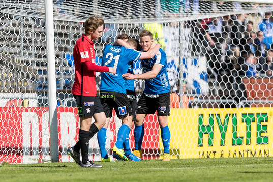Halmstads Andreas Bengtsson, Fredrik Olsson och Alexander