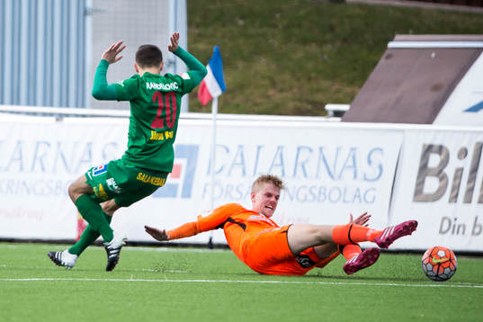 Dalkurds Predrag Randelovic  i fotbollsmatchen i superettan