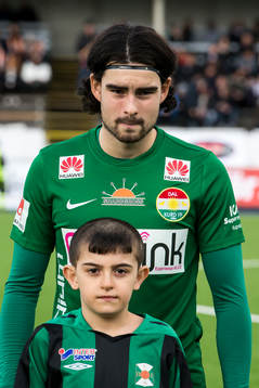 Dalkurds Diego Montiel  i fotbollsmatchen i superettan