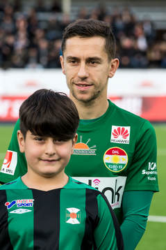 Dalkurds Predrag Randelovic  i fotbollsmatchen i superettan