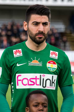 Dalkurds Mirkan Aydin   i fotbollsmatchen i superettan