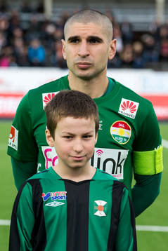 Dalkurds Rawez Lawan  i fotbollsmatchen i superettan mellan