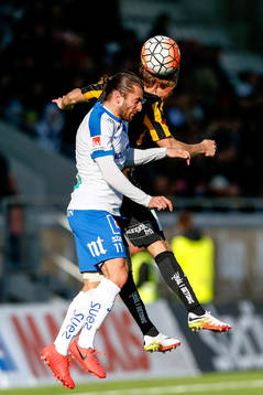 Häckens Joel Andersson och Norrköpings Christopher Telo