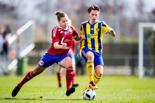 Sävedalens Wilmer Melander och Eskilsminnes Filip Ottosson