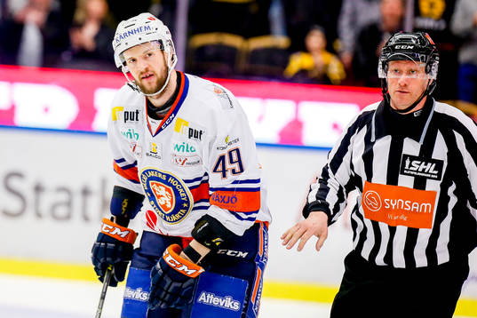 Växjös Ilkka Heikkinen fick matchstraff