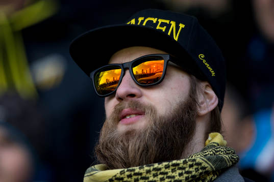 En Häcken supporter
