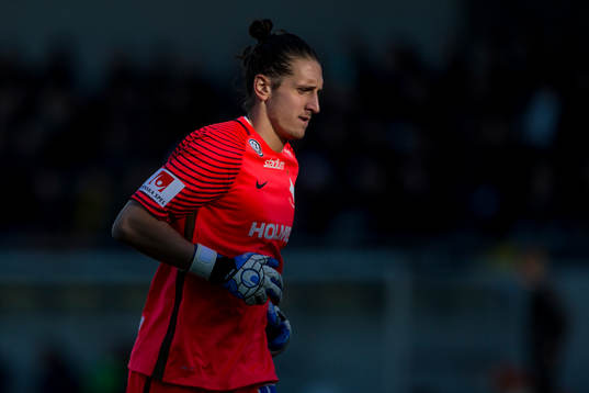 Norrköpings målvakt David Mitov Nilsson