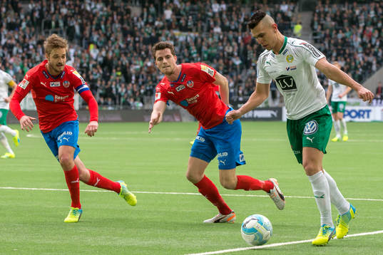 Helsingborgs Felix Bindelöv och Helsingborgs Jesper