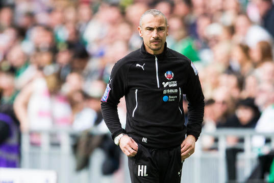 Helsingborgs manager Henrik Larsson