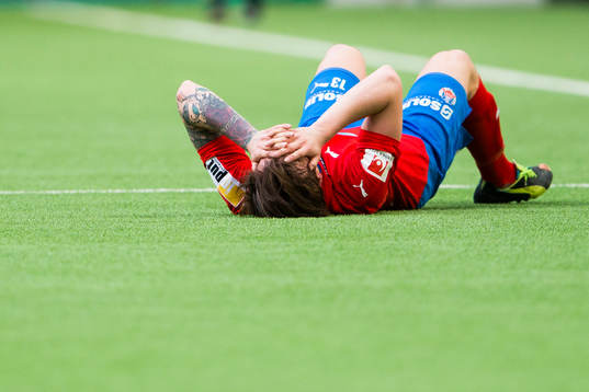 under fotbollsmatchen i Allsvenskan mellan Hammarby och