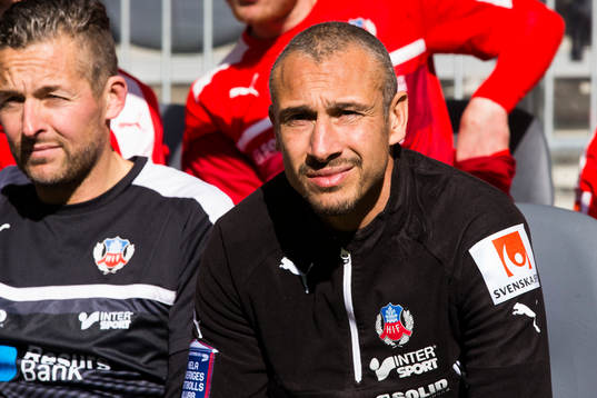 Helsingborgs manager Henrik Larsson