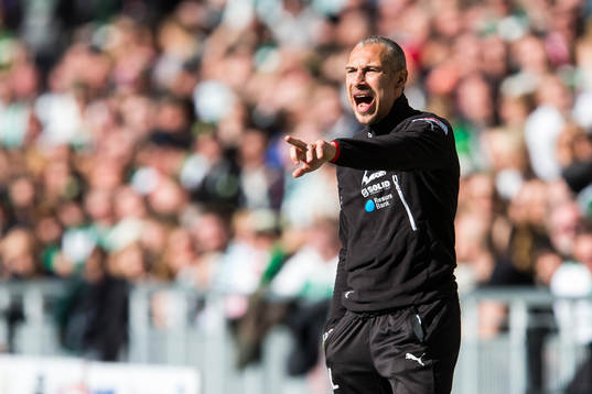 Helsingborgs manager Henrik Larsson