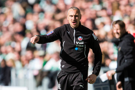 Helsingborgs manager Henrik Larsson