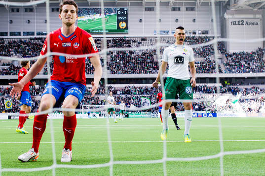 Helsingborgs Jesper Björkman deppar och Hammarbys