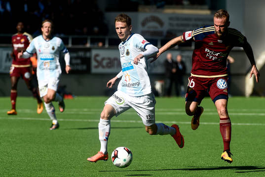 Gefles Johan Bertilsson och Djurgårdens Alexander Faltsetas