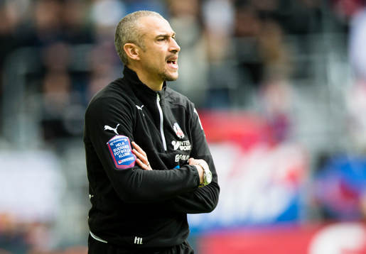 Helsingborgs manager Henrik Larsson