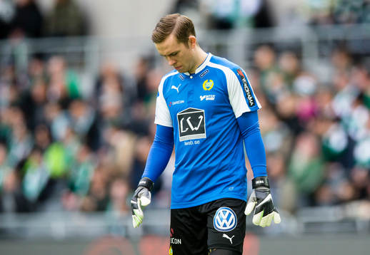Hammarbys målvakt Ögmundur Kristinsson