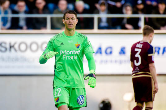 Djurgårdens målvakt Kenneth Høie
