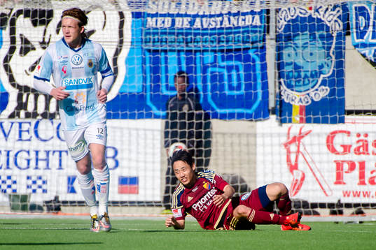 Djurgårdens Seon-Min Moon deppar