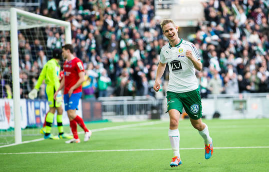 Hammarbys Erik Israelsson gör 5-1