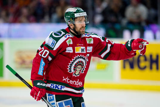 Frölundas Joel Lundqvist irriterad på domslut