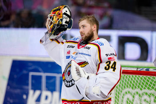 Luleås målvakt Joel Lassinantti
