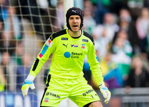 Helsingborgs målvakt Matt Pyzdrowski