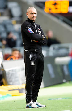 Helsingborgs manager Henrik Larsson