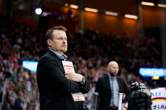 Luleås tränare Joakim Fagervall