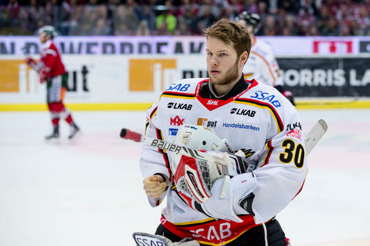 Luleås målvakt Joel Lassinantti