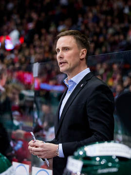 Frölundas tränare Roger Rönnberg