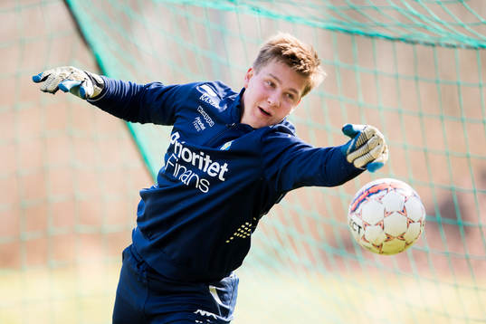 Målvakten Oliver Gustafsson