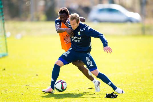 Gustav Engvall och Lawson Sabah