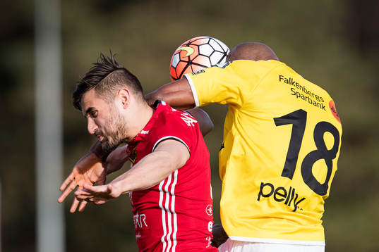 Östersunds Sotirios Papagiannopoulos och Falkenbergs