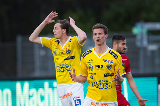 Falkenbergs Thomas Juel-Nielsen och Falkenbergs Gustaf