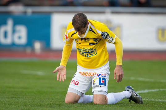 Falkenbergs Stefan Rodevåg deppar