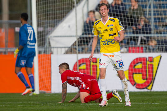 Falkenbergs Gustaf Nilsson deppar