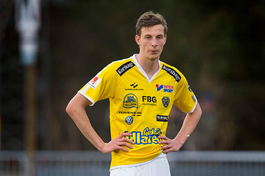 Falkenbergs Gustaf Nilsson deppar