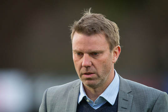 Falkenbergs tränare Hans Eklund deppar