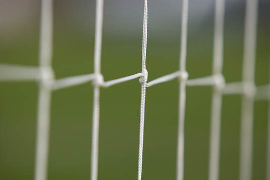 Nät i ett fotbollsmål